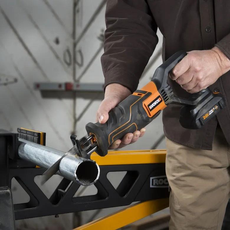 Worx WX500L Cordless 20V Power Share Reciprocating Saw