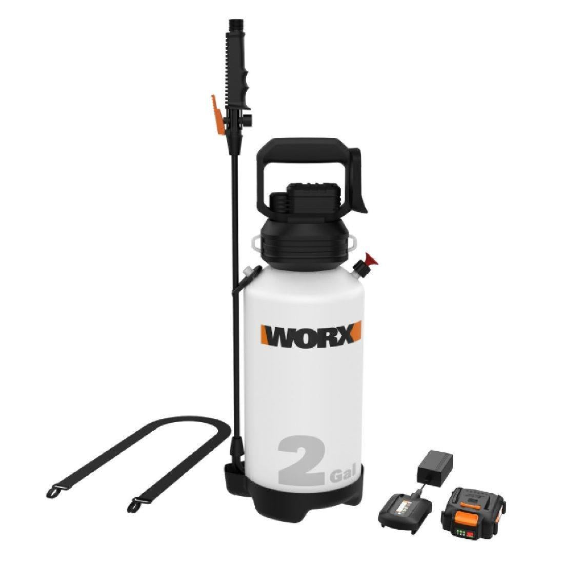 Worx WG829 Cordless 20V Power Share 2-Gallon Lawn Sprayer