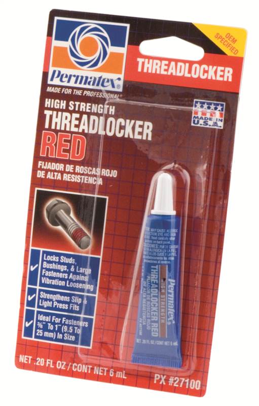 Oregon F27100 Red Permatex Threadlocker