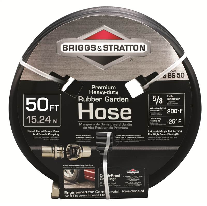 Briggs & Stratton 8BS50 Heavy Duty Garden Hose, 50 Feet