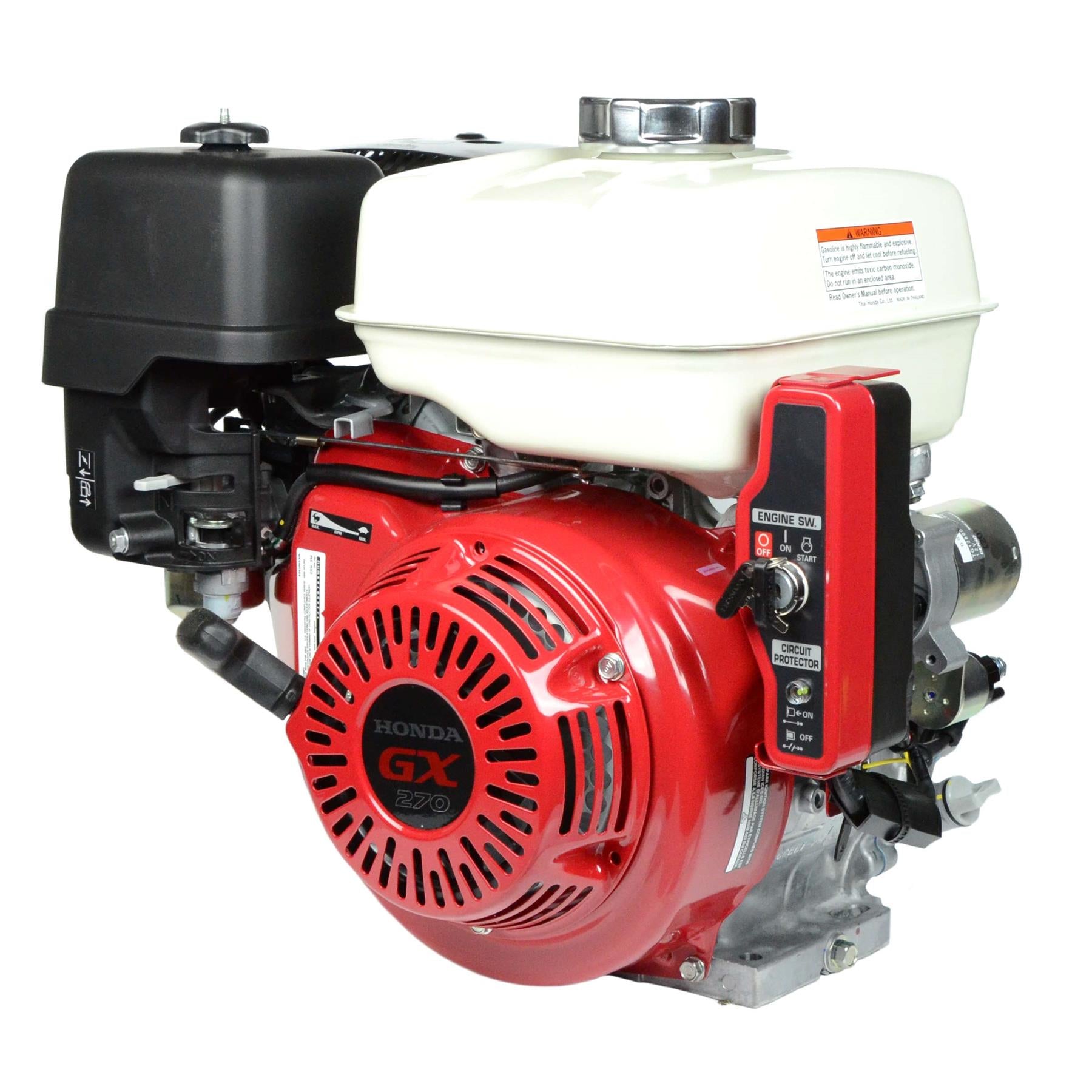 Honda GX270 HEA2 Horizontal Engine with 6:1 Gear Reduction and Electric Start