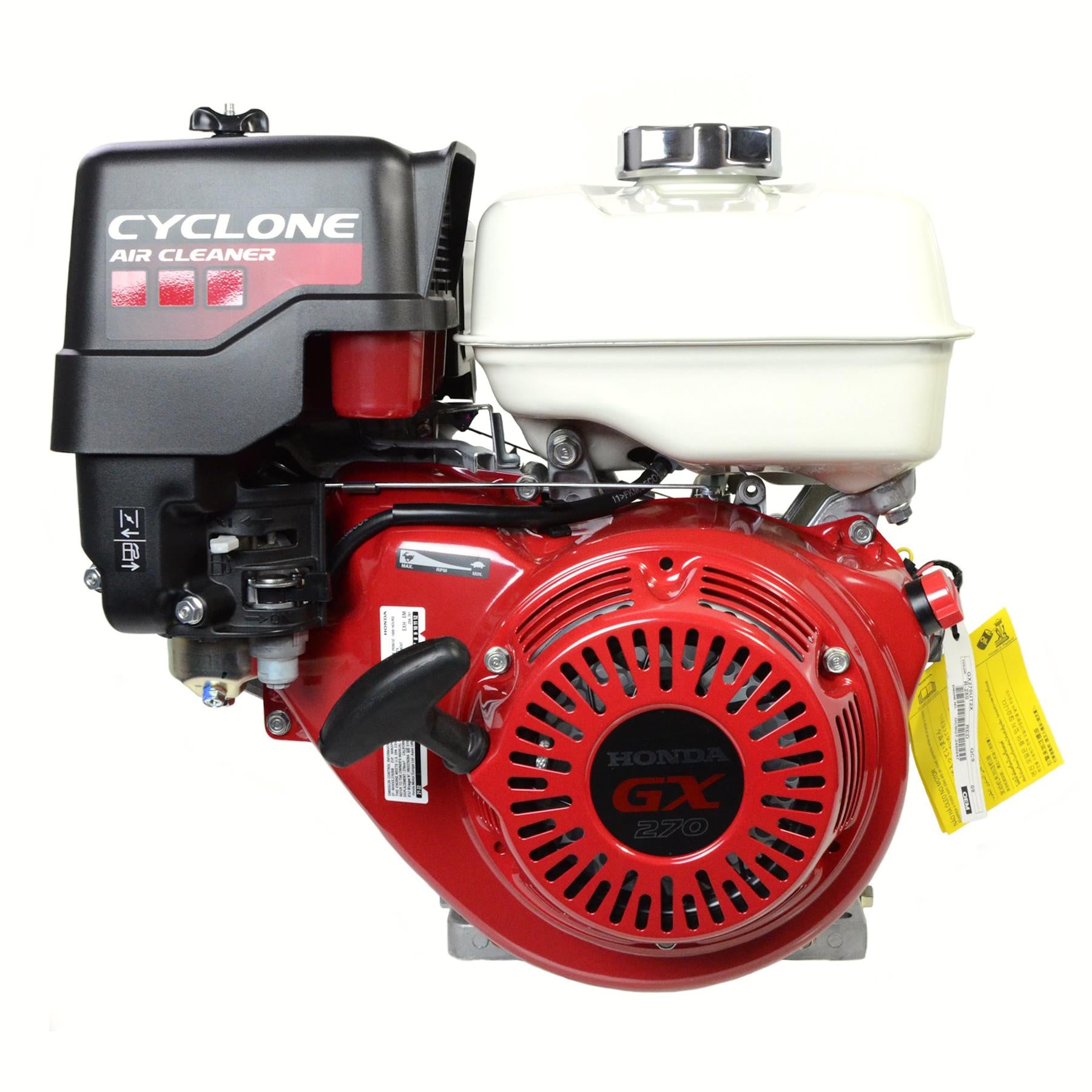 Honda GX270 QC9 Horizontal Engine with Cyclone Air Filter, Replaces GX270 QXC9