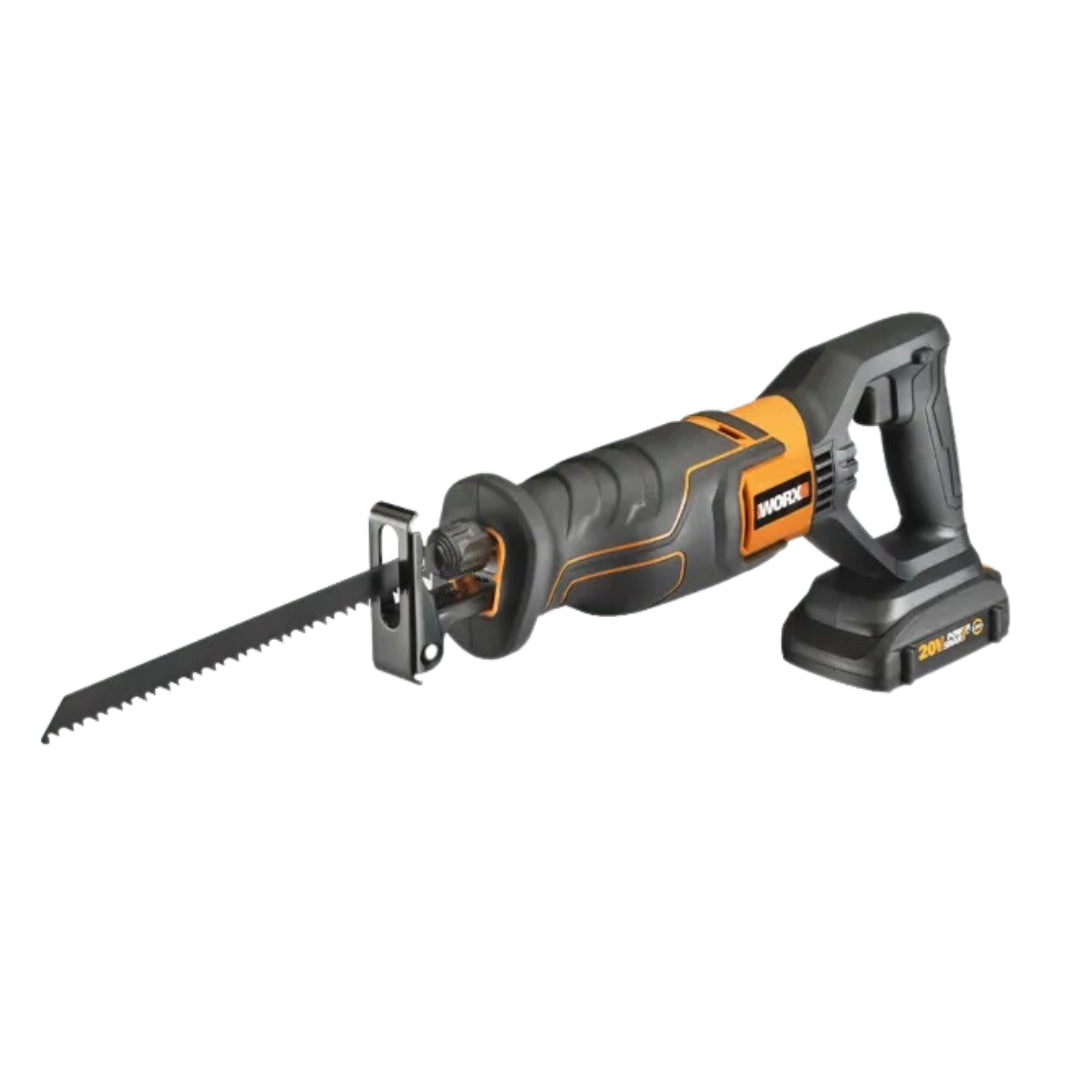 Worx WX500L Cordless 20V Power Share Reciprocating Saw - 0