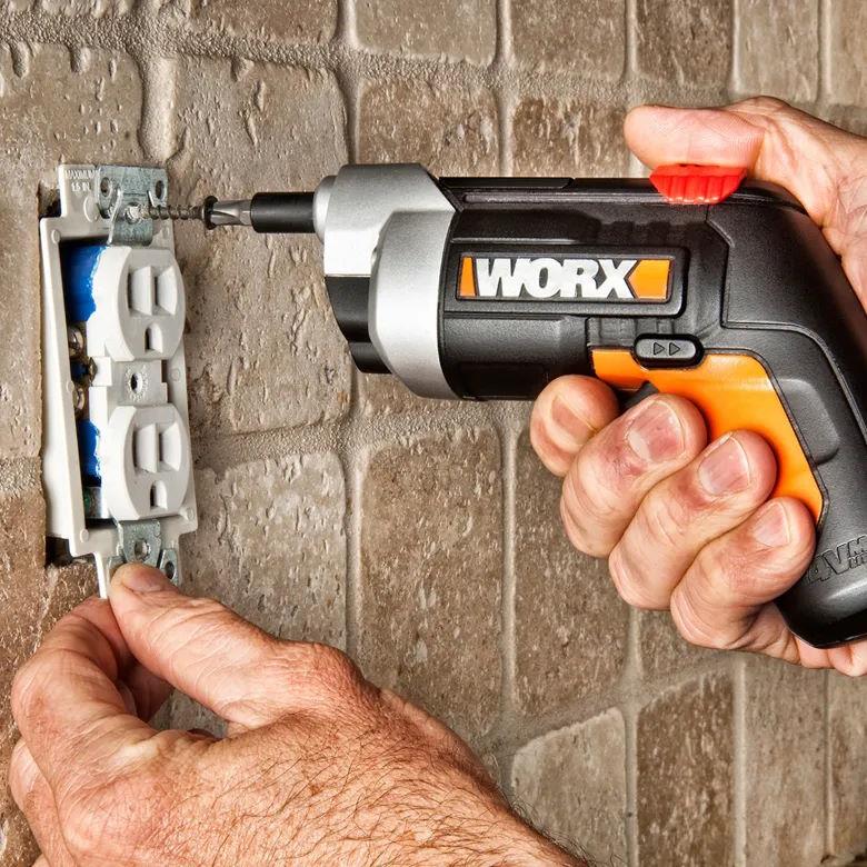 Worx WX252L Cordless 4V Electric XTD Xtended Reach Screwdriver