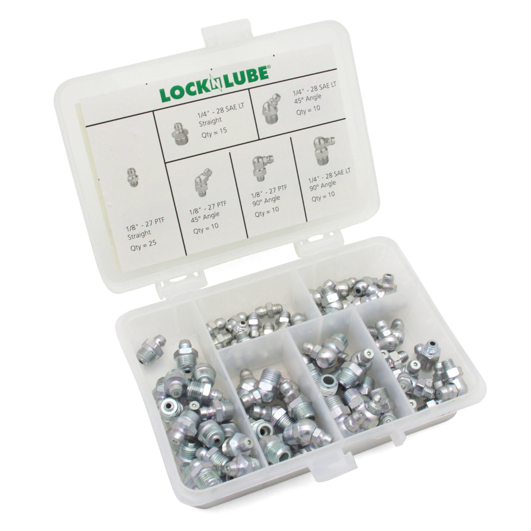 LockNLube LNL141 Grease Fittings Set (SAE)