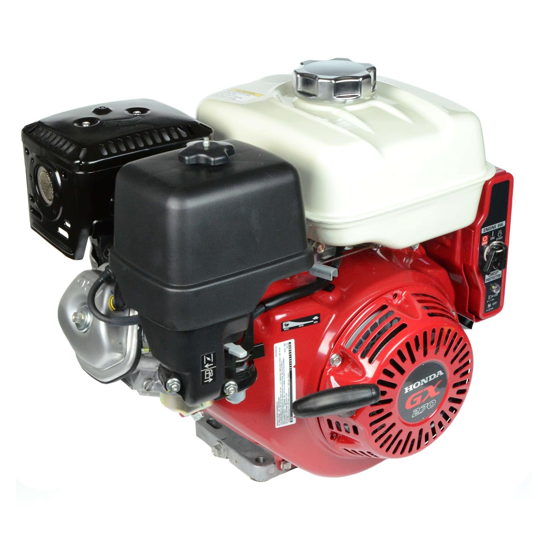 Honda GX270 HEA2 Horizontal Engine with 6:1 Gear Reduction and Electric Start