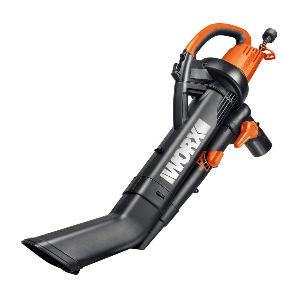 Worx WG505 Corded Electric TriVac 3-in-1 Leaf Blower, Mulcher & Yard Vacuum - 0