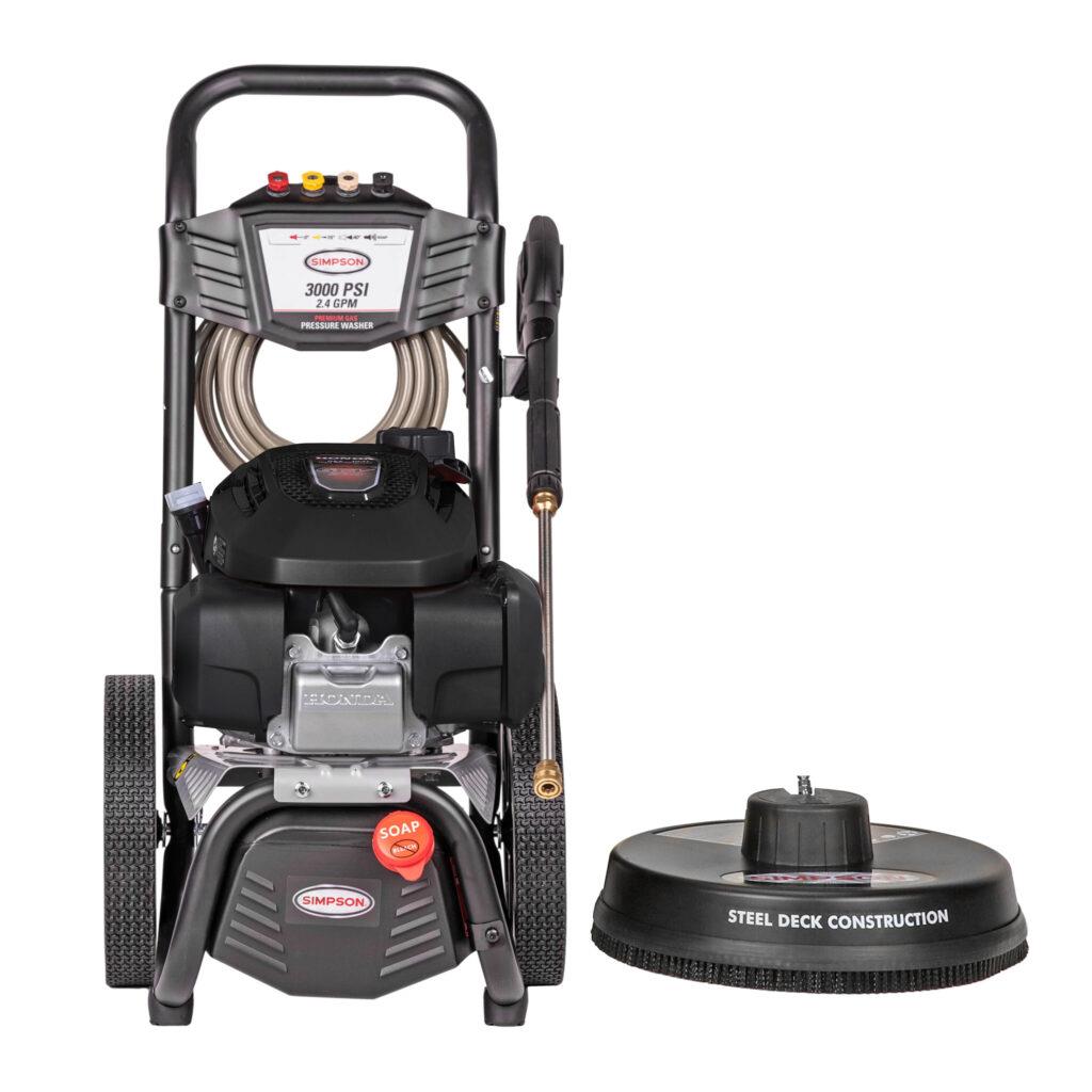 Simpson MS60805(-S) MegaShot 3000 PSI Cold Water Pressure Washer, Honda Engine - 0