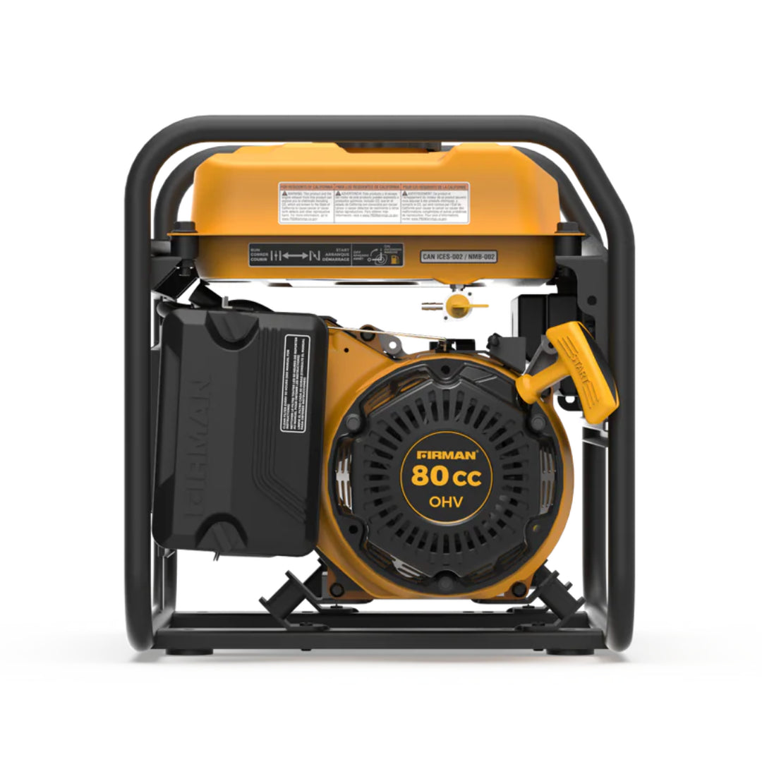 Firman P01201 Portable Gas Generator, 1500W Recoil Start