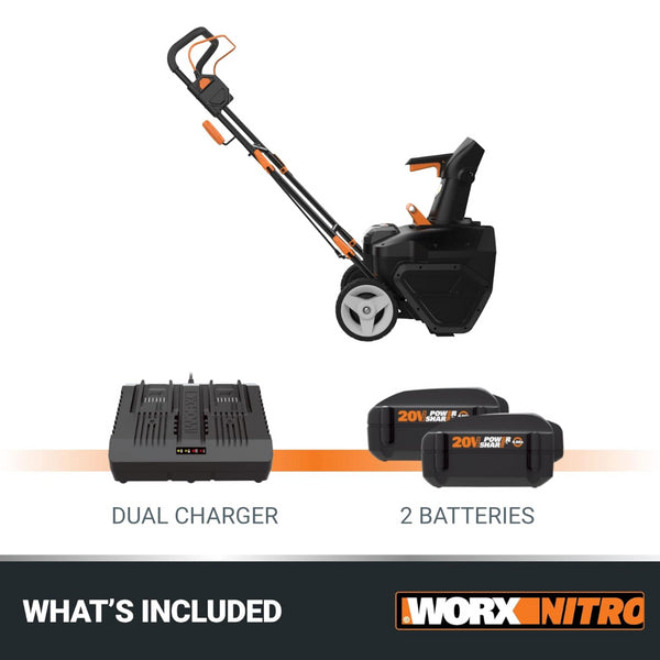 Worx WG471 Cordless 40V Nitro Power Share 20