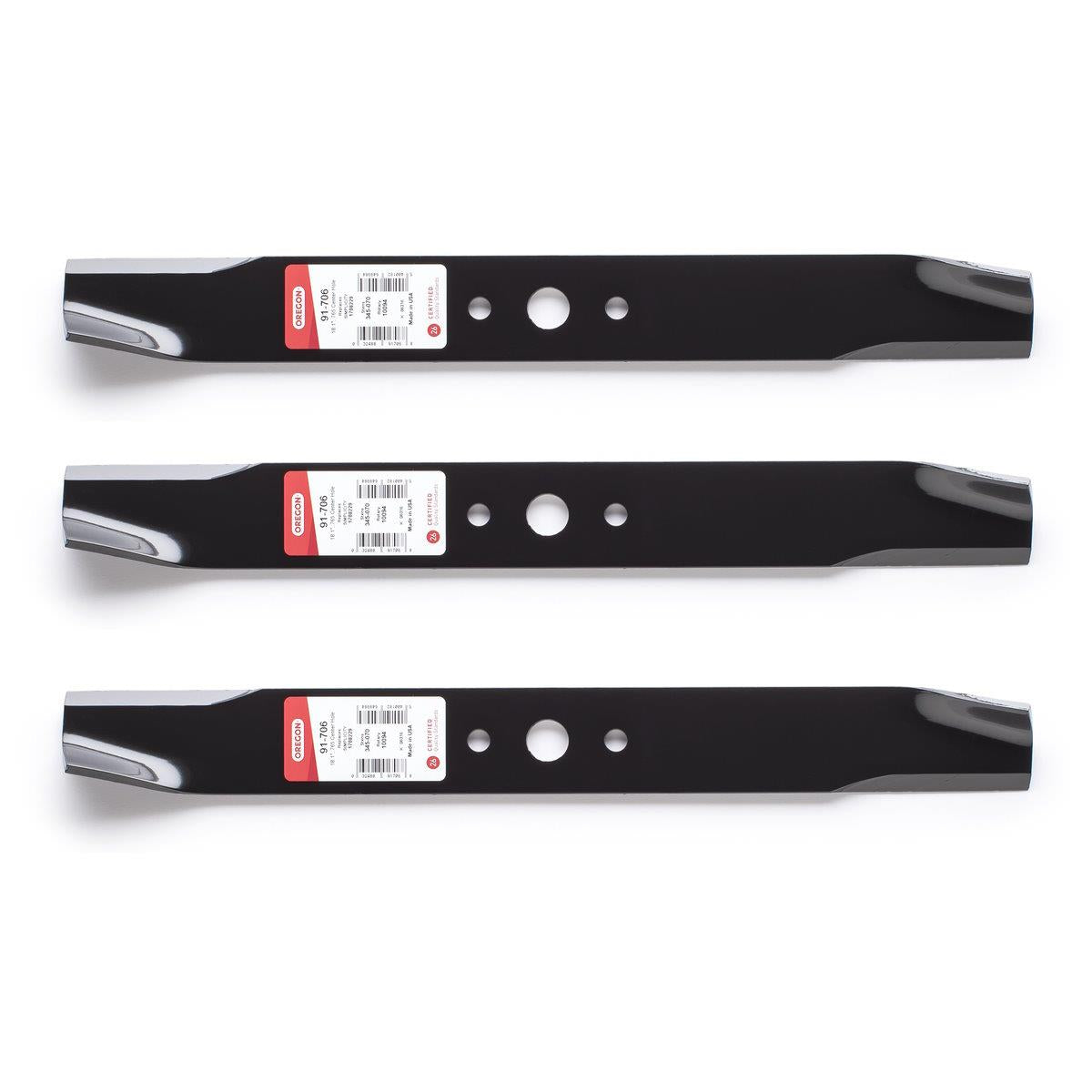 Oregon 91-706 Simplicity/Snapper Mower Blades | 18-1/8" - 0