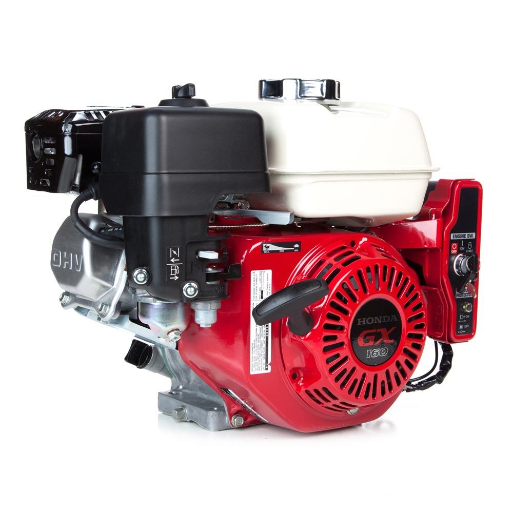 Honda GX160 QXE2 Horizontal Engine with Electric Start - 0