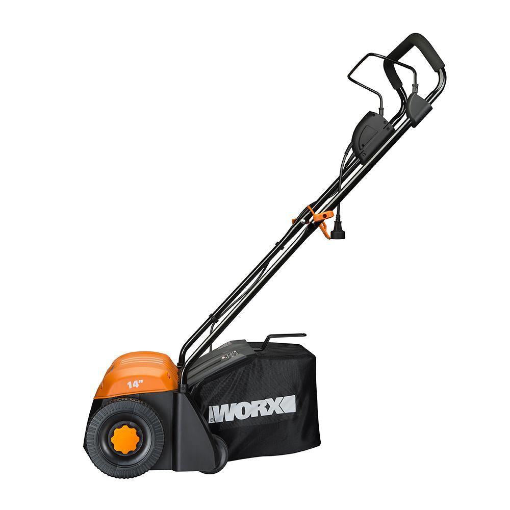 Worx WG850 Corded 12 Amp Electric 14" Dethatcher - 0