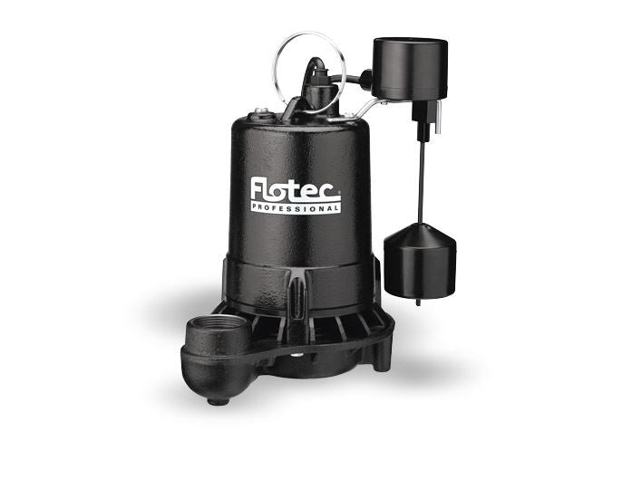 Flotec E50VLT Sump Pump, 1/2 HP, 80 Max GPM