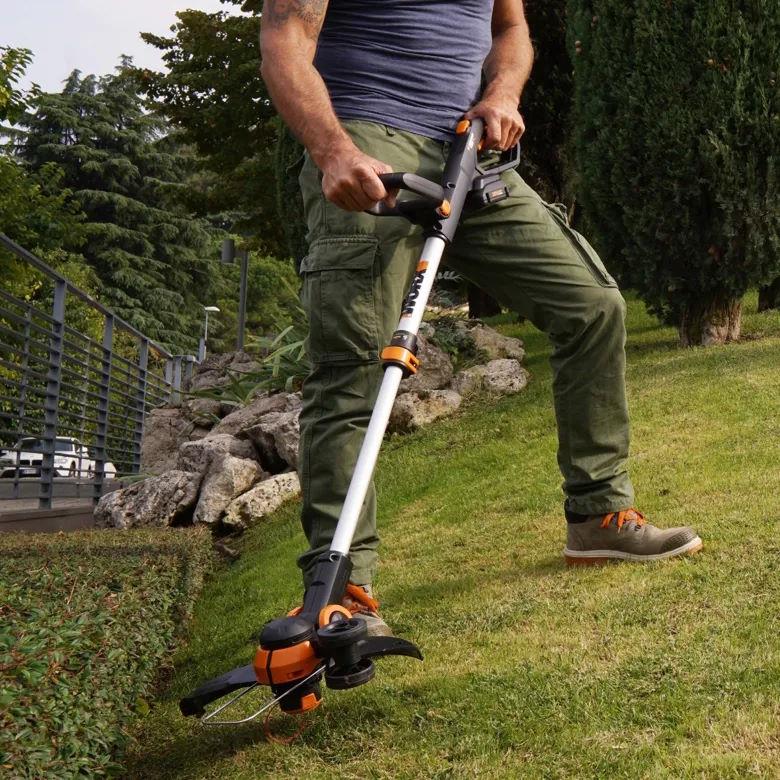 Worx WG163.8 Cordless 12" GT 3.0 String Trimmer / Edger with Battery & Charger - 0