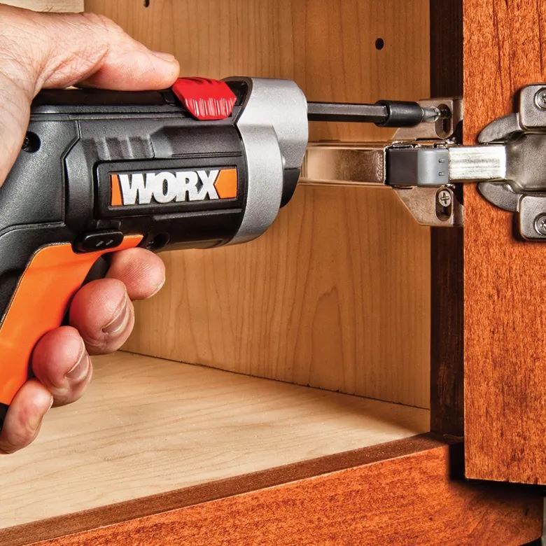 Worx WX252L Cordless 4V Electric XTD Xtended Reach Screwdriver