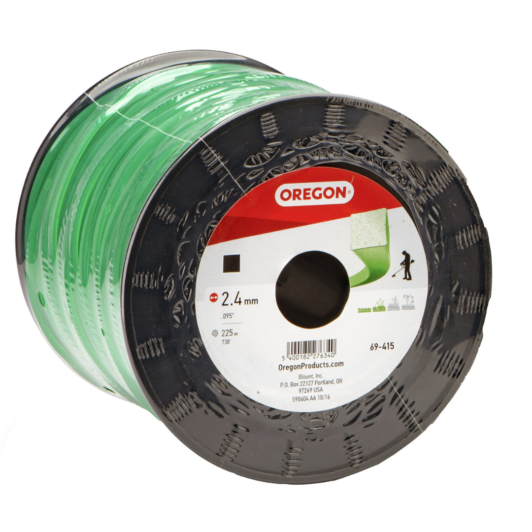 Oregon 69-415 Square Trimmer Line, .095" Gauge, 3lb Spool