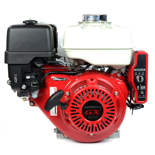 Honda GX270 RHE4 Horizontal Engine with 2:1 Gear Reduction and Electric Start