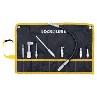 LockNLube LNL210 Quick Connect Greasing Accessory Kit, 8-Piece