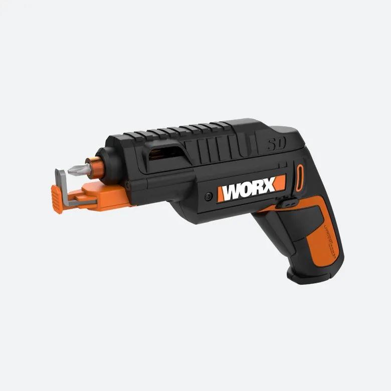 Worx WX255L Cordless 4V Electric SD Driver with Bit Cartridge & Screw Holder