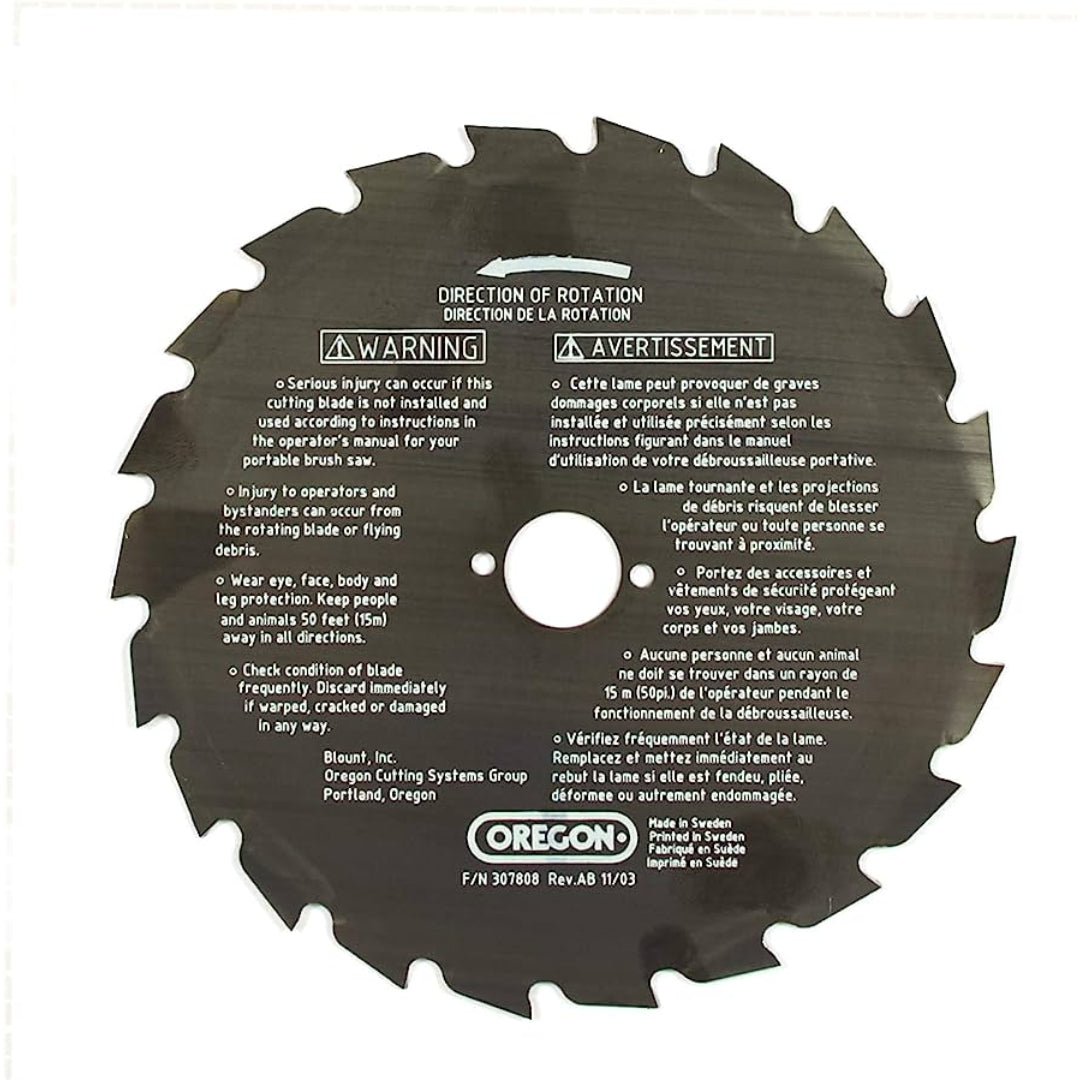 Oregon 41-935 MAXI Brush Blade, 8", 22 Teeth