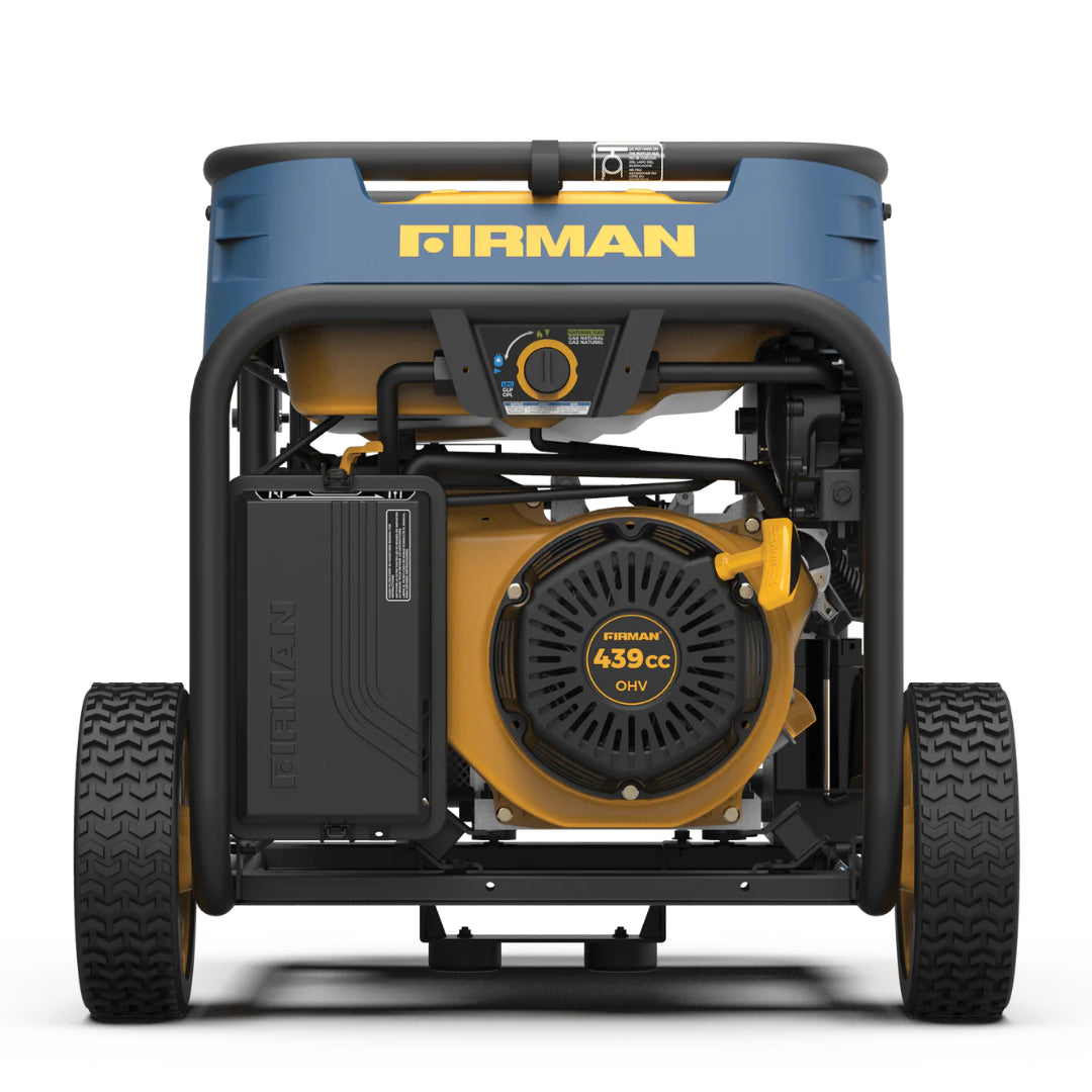 Firman T08071 Portable Tri-Fuel Generator, 8000W Electric Start 120/240V - 0