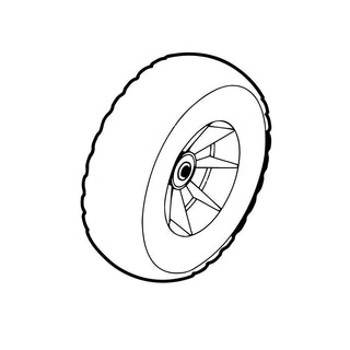 Worx 60037086 Replacement Wheel for WG050.1 Aerocart