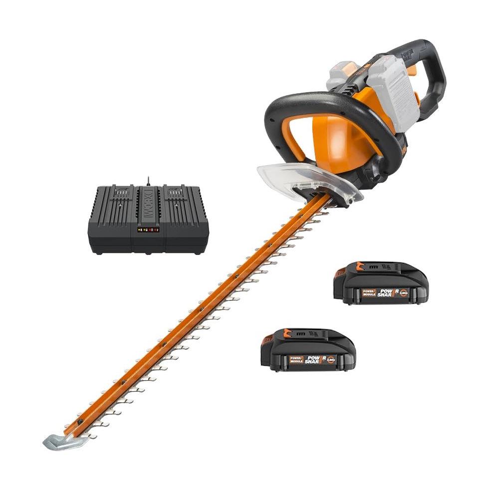 Worx WG284.1 Cordless 40V Power Share 24" Hedge Trimmer