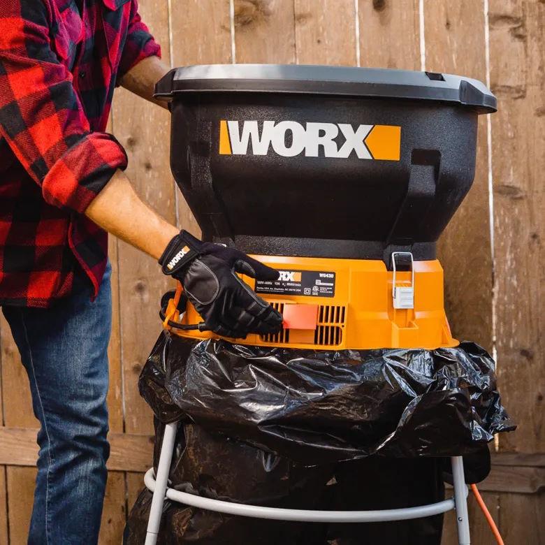 Worx WG430 Corded 13 Amp Electric Leaf Mulcher