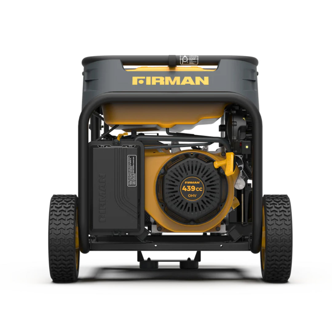 Firman H05753 Dual Fuel Portable Generator, 5700W Electric Start 120/240V - 0