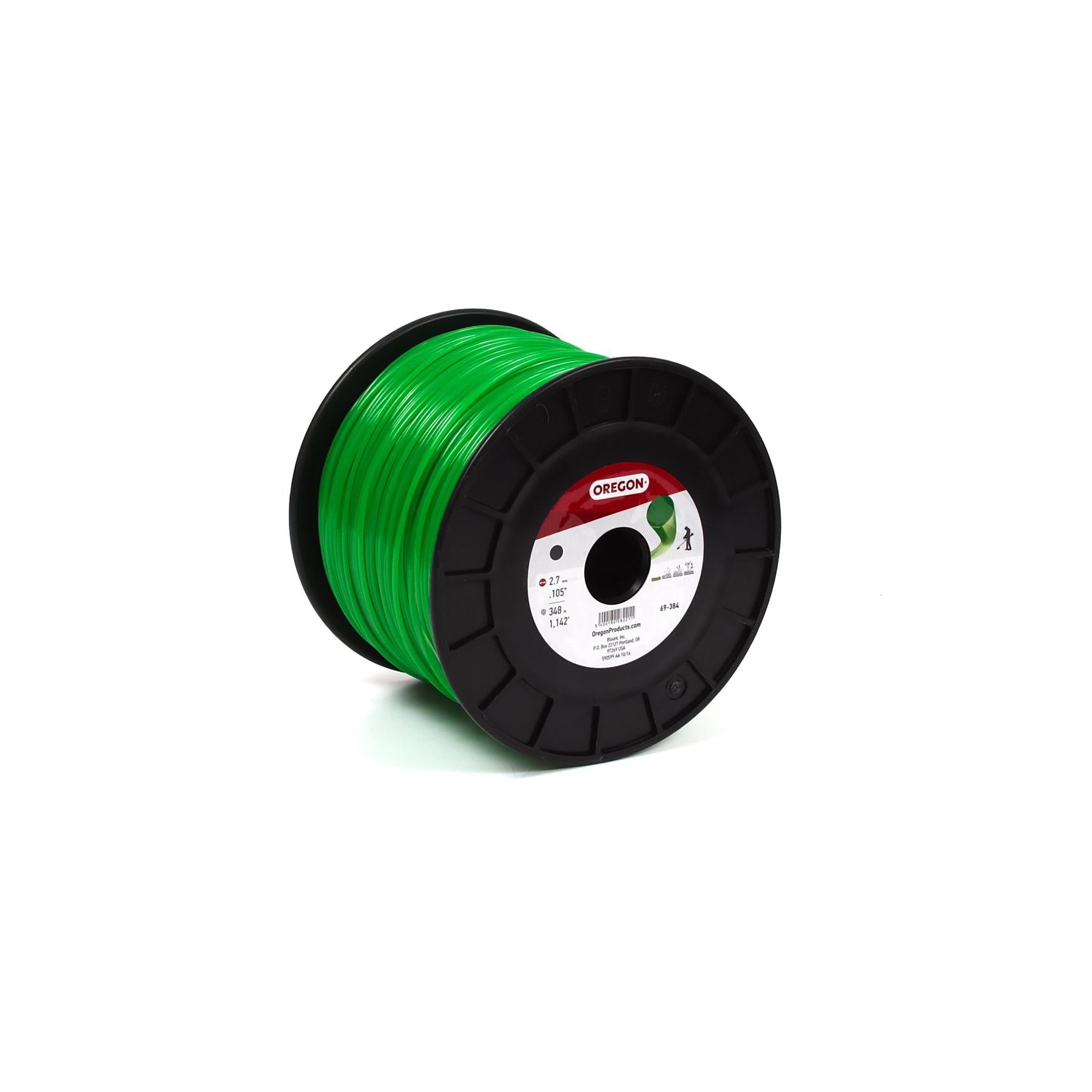 Oregon 69-384 Round Trimmer Line, .105" Gauge, 5lb Spool