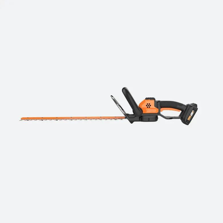 Worx WG933 Cordless 20V Leaf Blower, 12" String Trimmer & 22" Hedge Trimmer Kit - 0