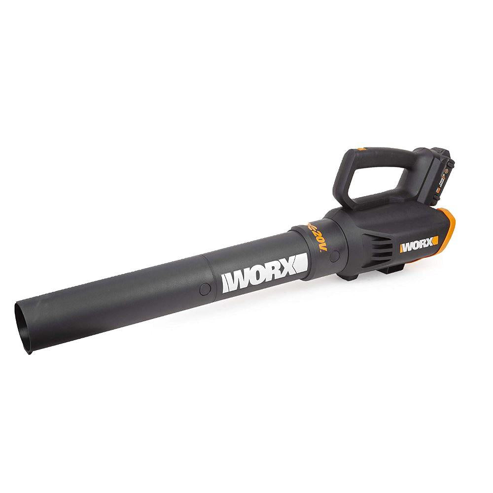 Worx WG547 Cordless Turbine Two-Speed Leaf Blower, 20V Power Share