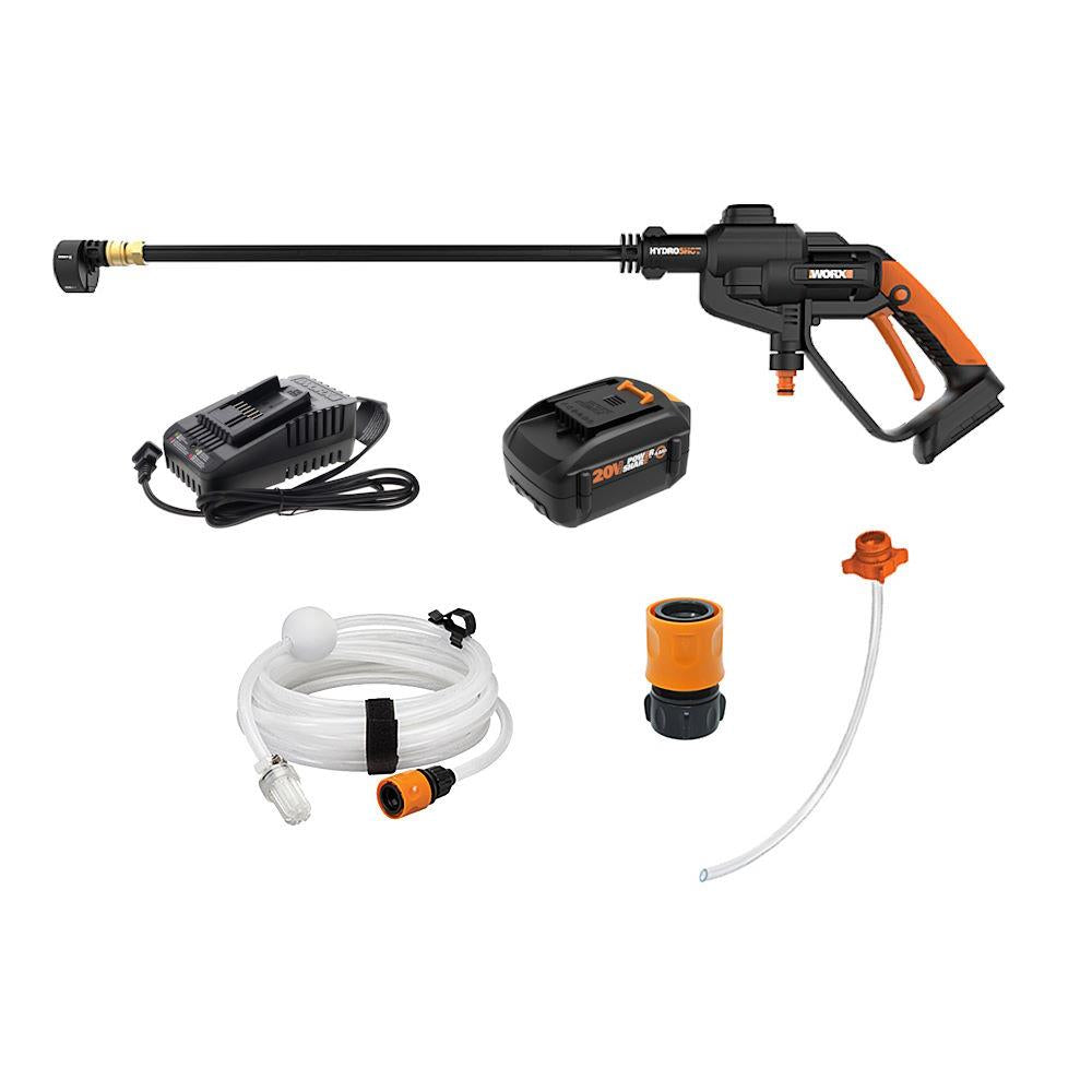 Worx WG620 Cordless 20V Power Share Hydroshot 320 PSI Power Cleaner