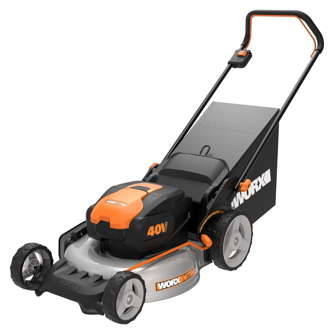 Worx WG751.3 Cordless 40V Nitro Power Share 20" Push Lawn Mower - 0