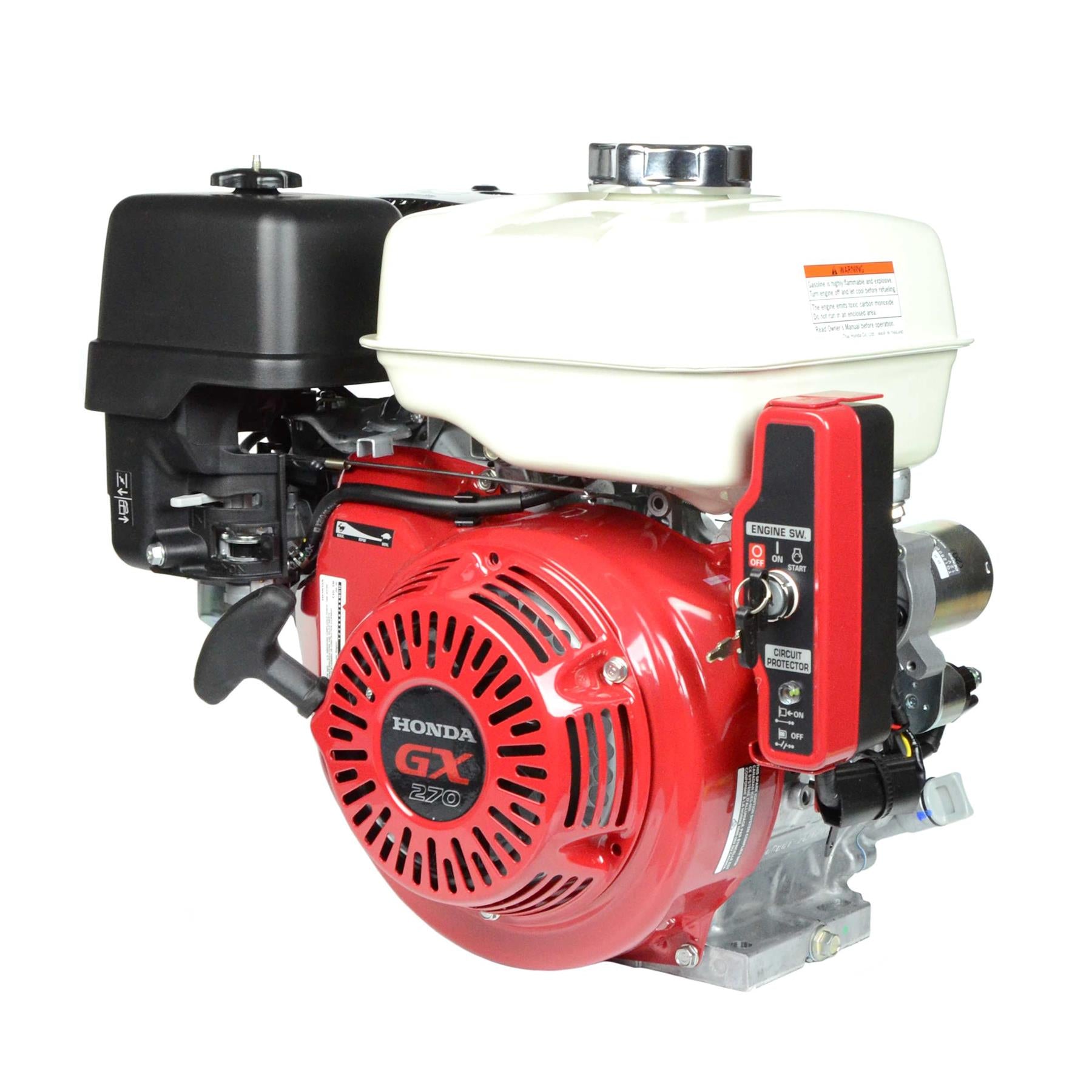 Honda GX270 PAE2 Horizontal Engine with Threaded Shaft and Electric Start