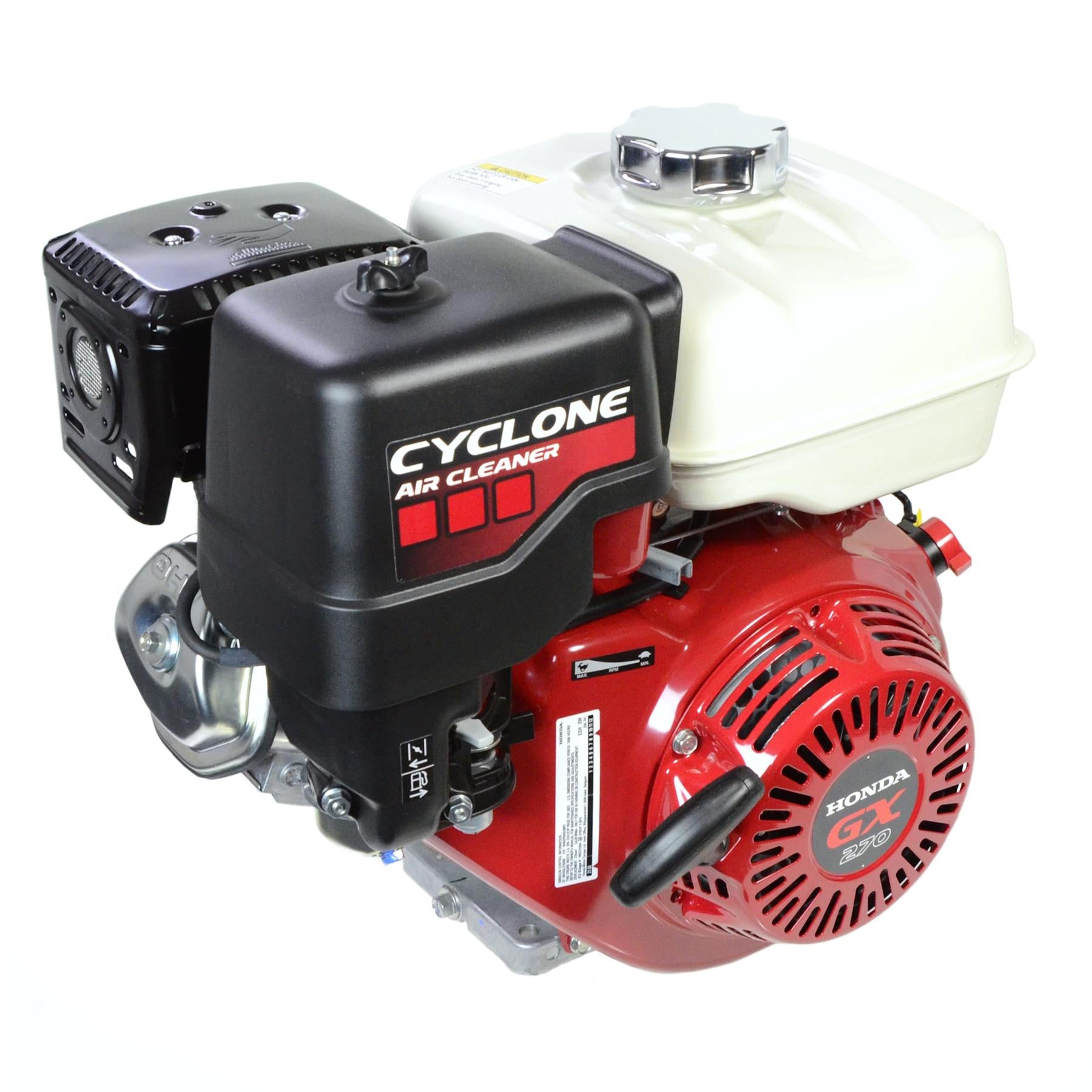 Honda GX270 QC9 Horizontal Engine with Cyclone Air Filter, Replaces GX270 QXC9