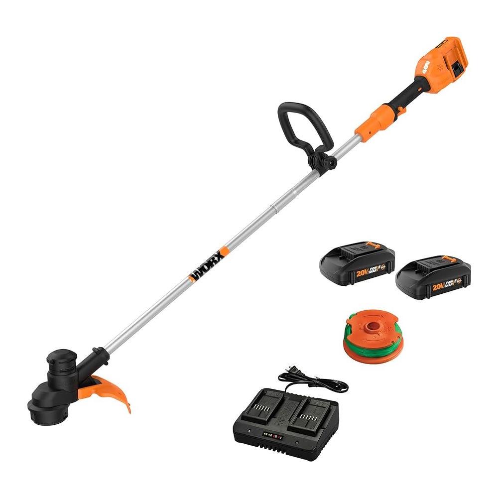 Worx WG183 Cordless 40V Power Share 13" String Trimmer