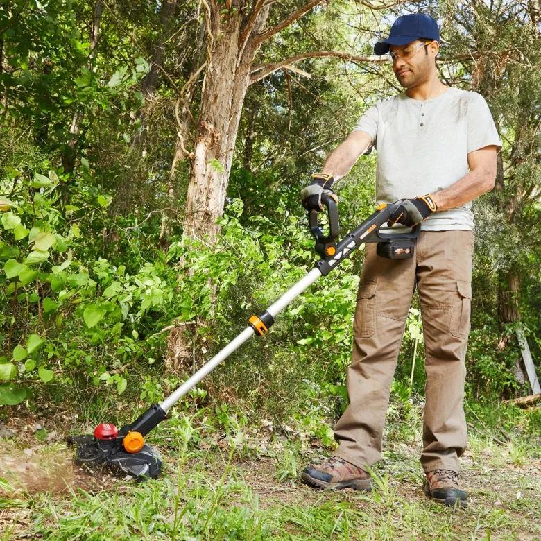 Worx WG173 Cordless 20V Nitro 13" Brushless String Trimmer / Edger with Battery & Charger - 0