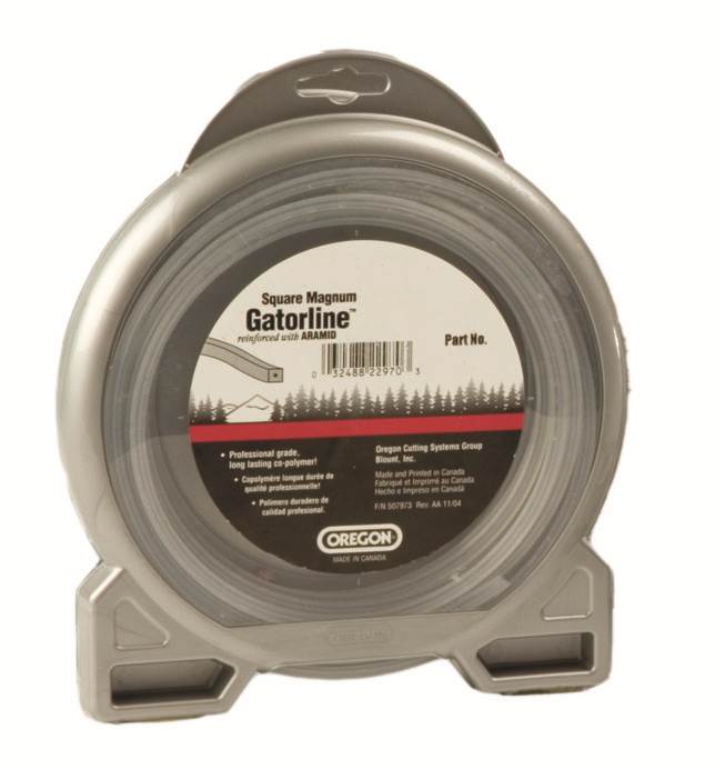 Oregon 22-005 Square Magnum Gatorline, .105" Gauge, 5 lb Spool, 896'