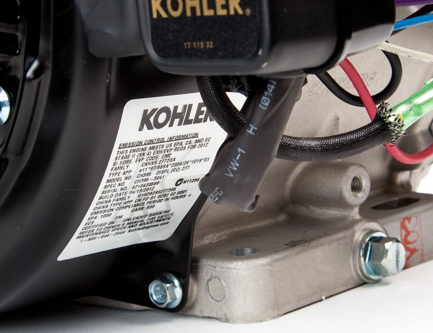 Kohler CH395-3041 Horizontal Command PRO Engine