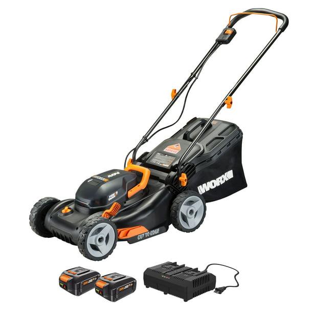 Worx WG743 Cordless 40V Power Share 17" Push Lawn Mower