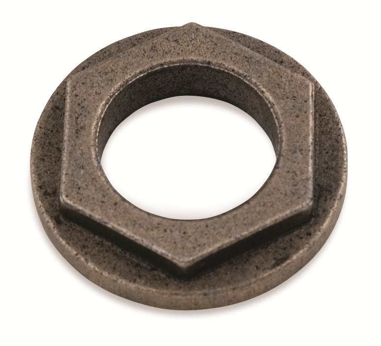 Oregon 45-071 MTD Metal Hex Bushing, OD: 7/8", ID: 5/8", Length: 1/4"