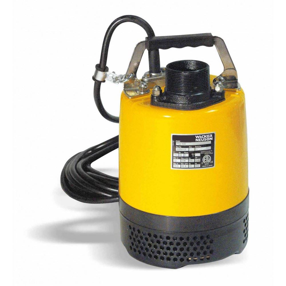 Wacker Neuson PS2 500 (220V) 5000009172 Submersible Pump, 2"