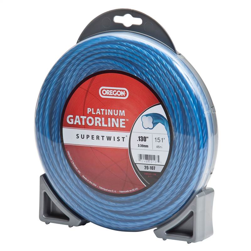 Oregon 20-107 Platinum Gatorline 1 lb. Donut String Trimmer Line .130" Guage