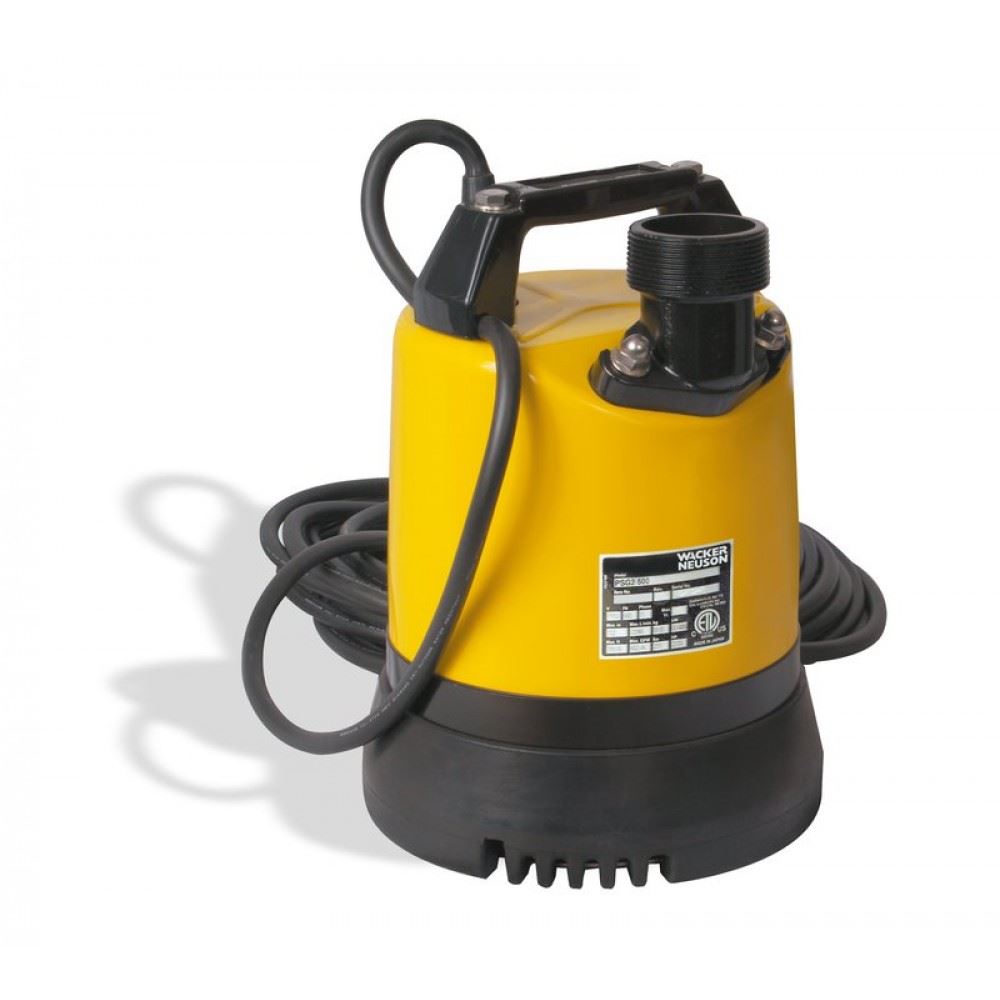 Wacker Neuson PSG2 500 5000620412 Submersible Pump, 3/4"