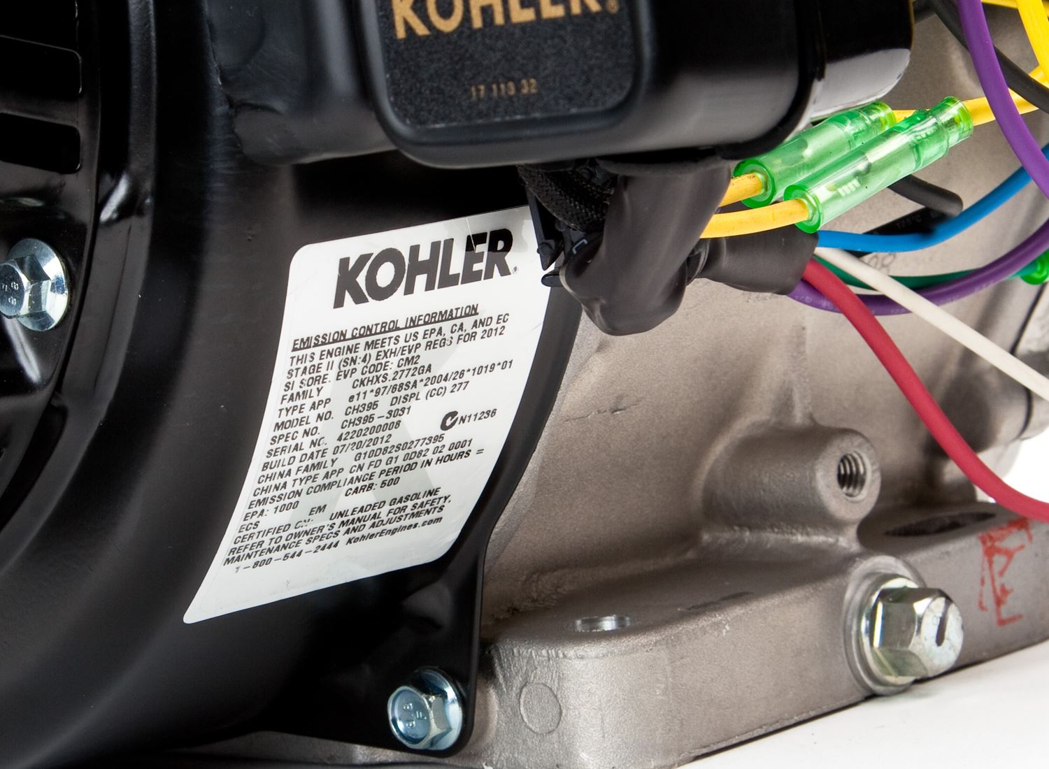 Kohler CH395-3031 Horizontal Command PRO Engine