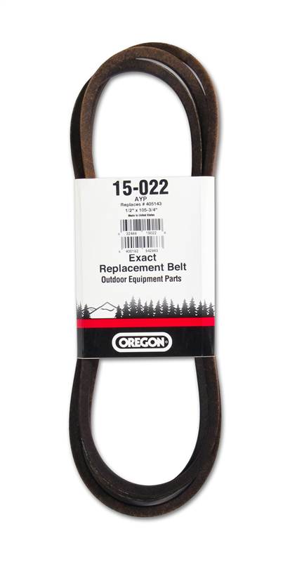 Oregon 15-022 Premium Deck Belt, 1/2" x 105-3/4"