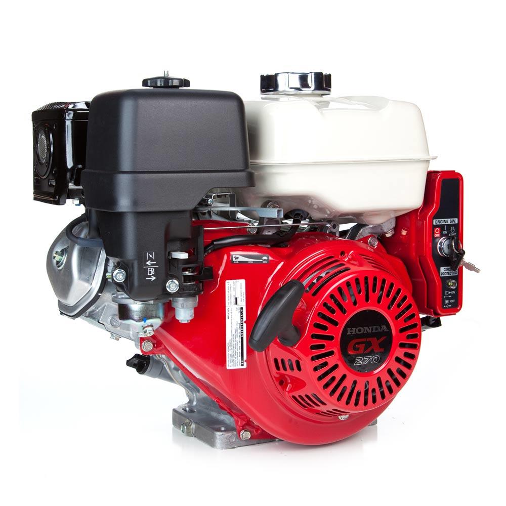 Honda GX270 QAE2 Horizontal Engine with Electric Start - 0