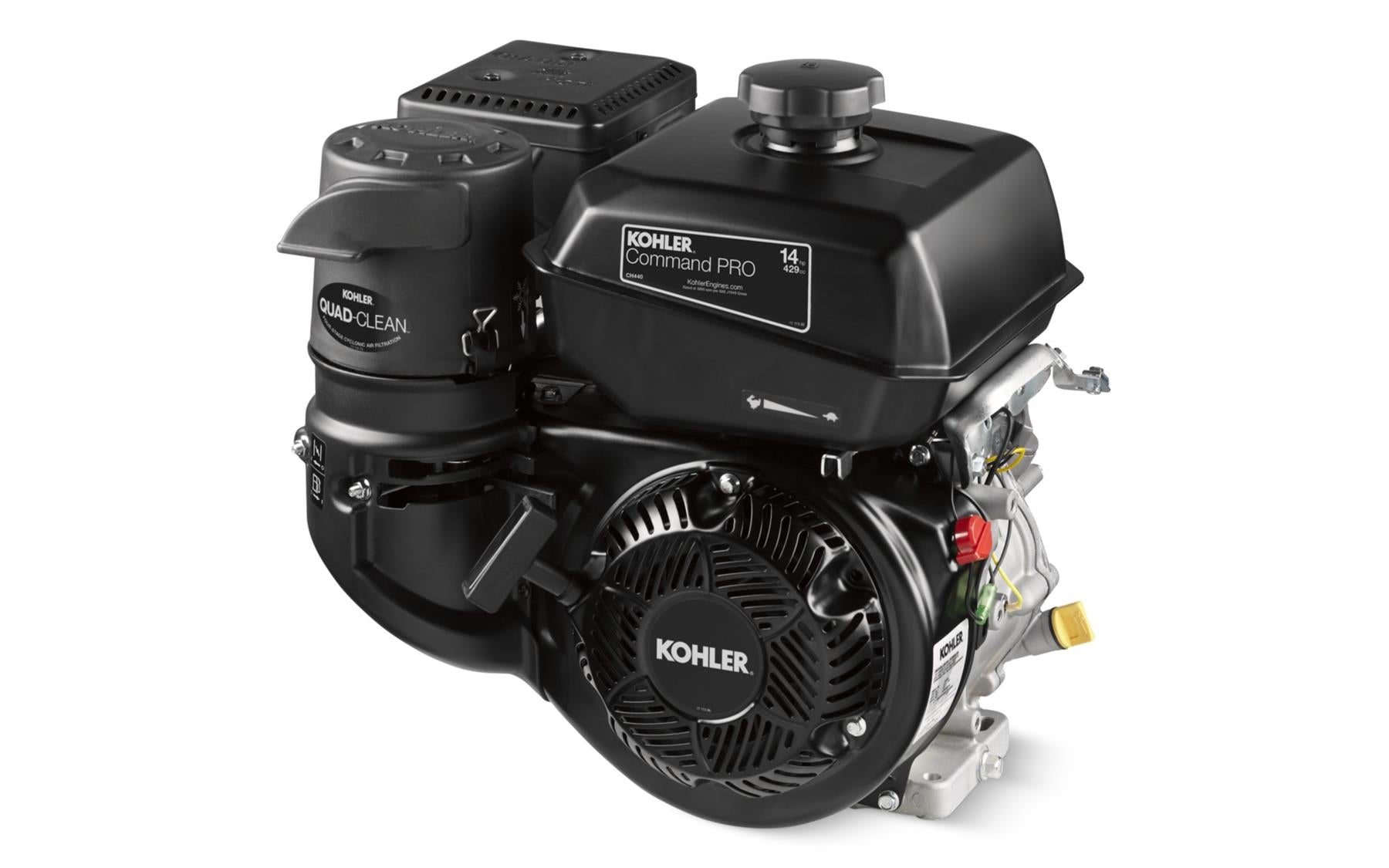 Kohler CH440-3288 Horizontal Command PRO Engine with 1" Threaded Pump Shaft